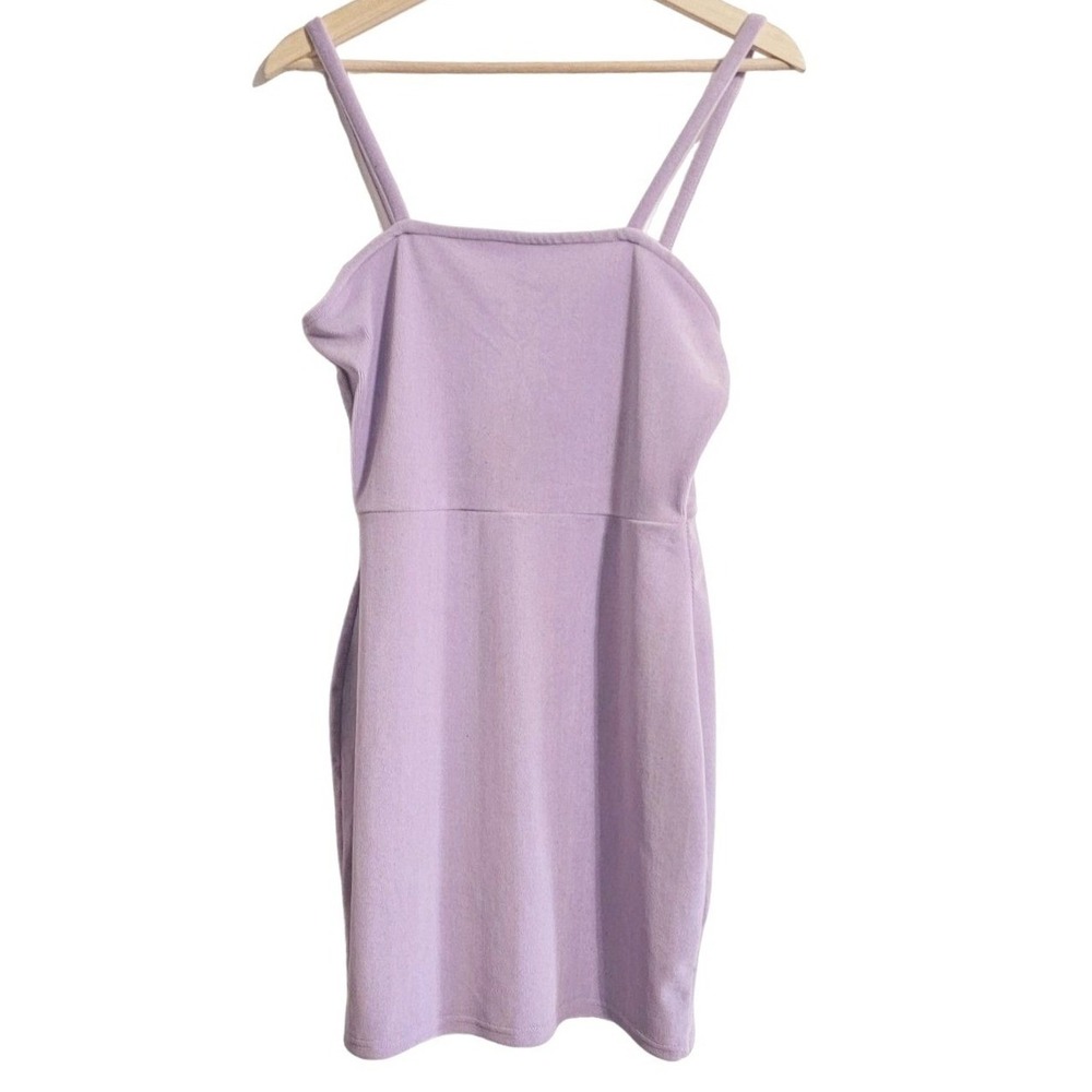 Y2K‎ Rue 21 Dress Size Small Lavender Purple Velveteen